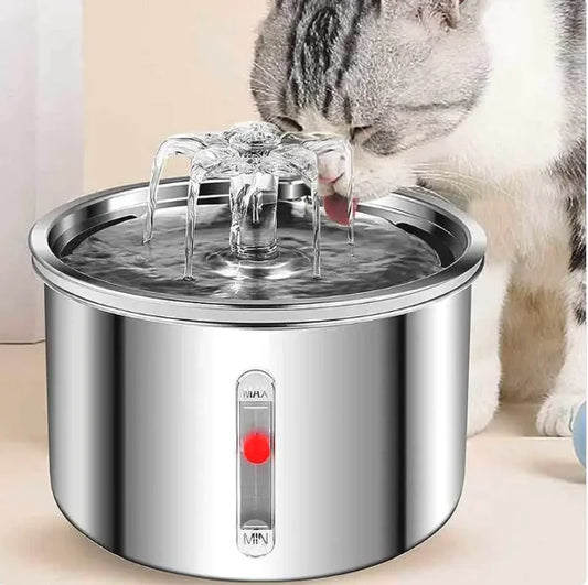 Hygienic Stainless Steel Pet Hydration Fountain