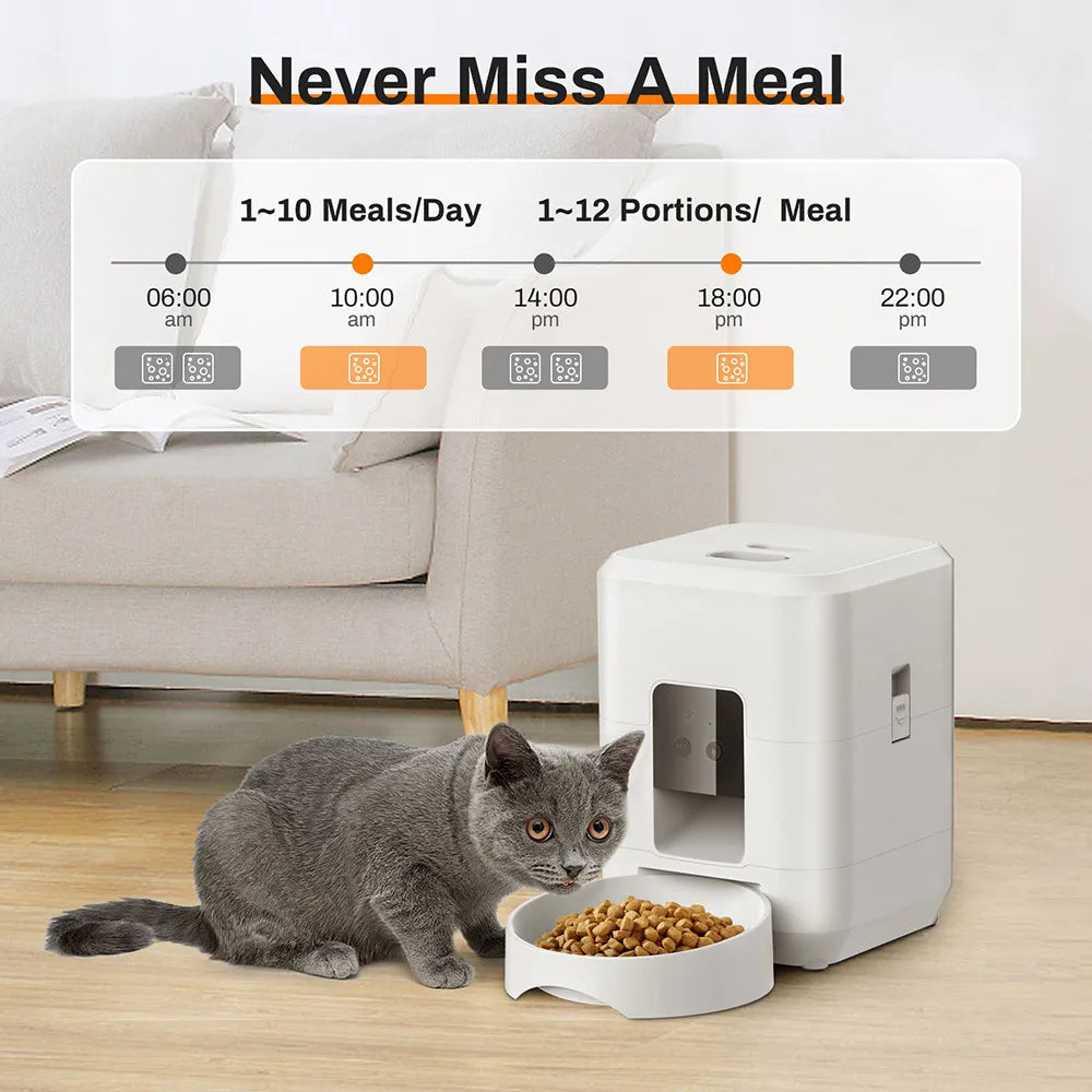 Smart Pet Feeder with WIFI
