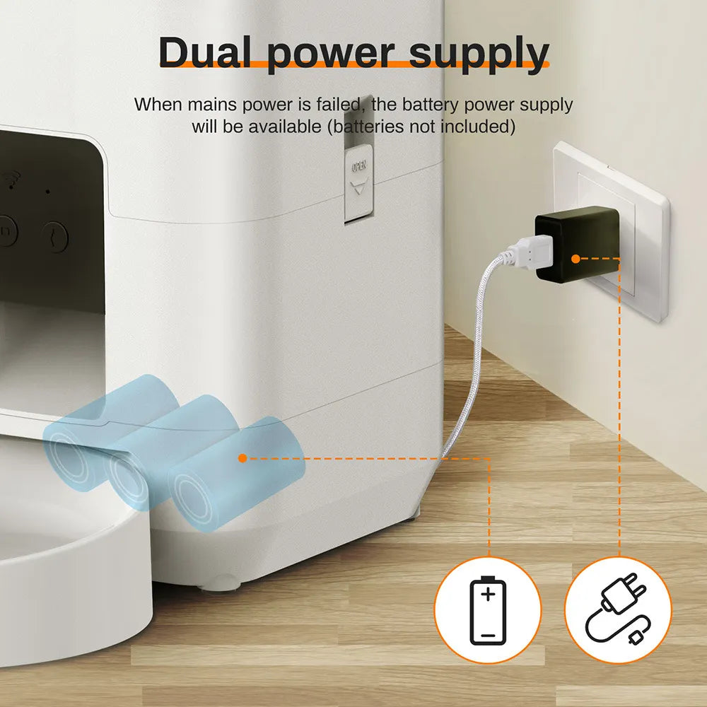 Smart Pet Feeder with WIFI