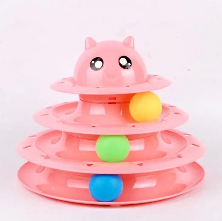 Cat Toy Turntable Ball