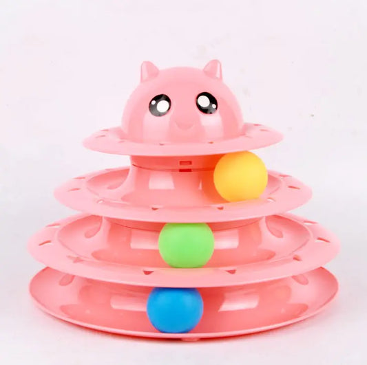 Cat Toy Turntable Ball