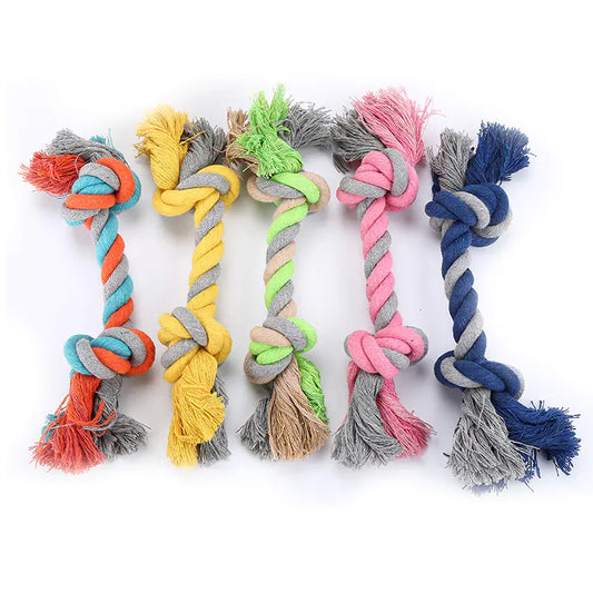 Large Cotton Knot Rope Dog Toy for Training (28cm)