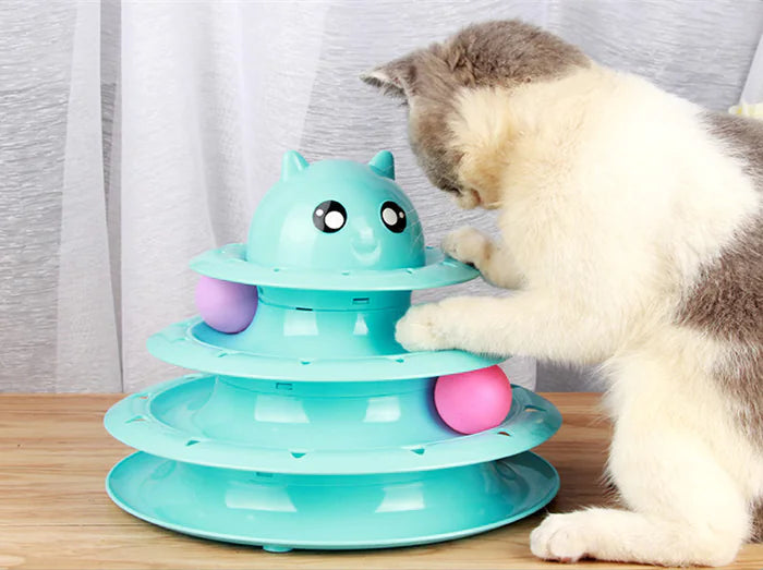 Cat Toy Turntable Ball