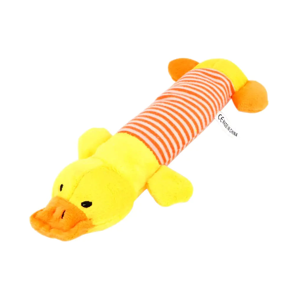 Fun Squeak Pet Toys - Latex & Plush