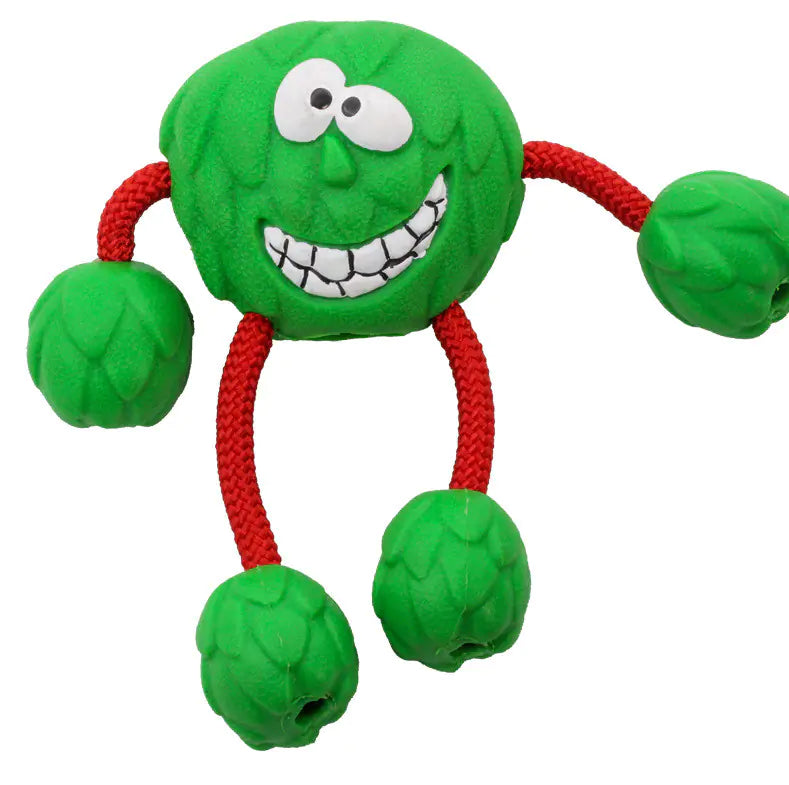 Milk-Flavored Rubber Dog Toy with Sound