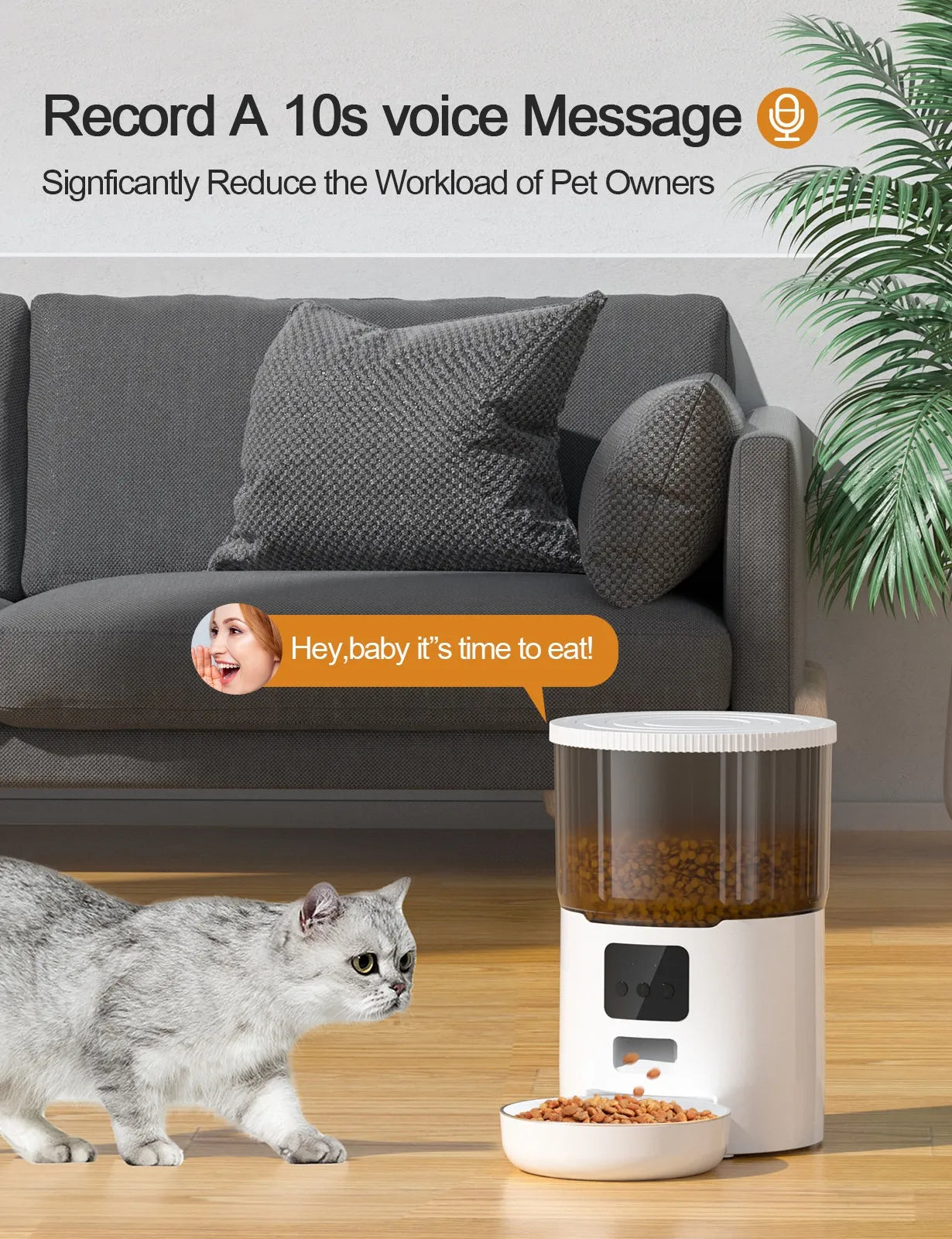 Cat & Dog Smart Automatic Pet Feeder