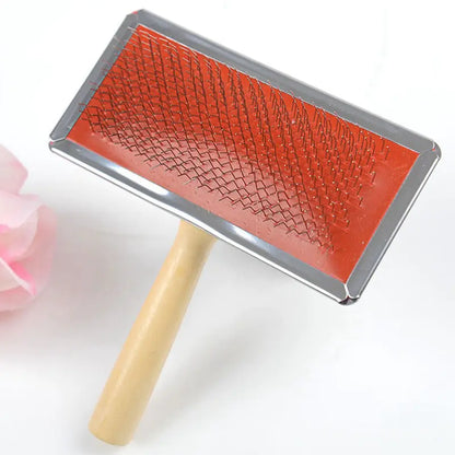 Wooden Pet Brush and Cleaning Toys for Dogs