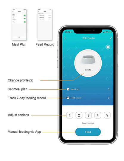Cat & Dog Smart Automatic Pet Feeder