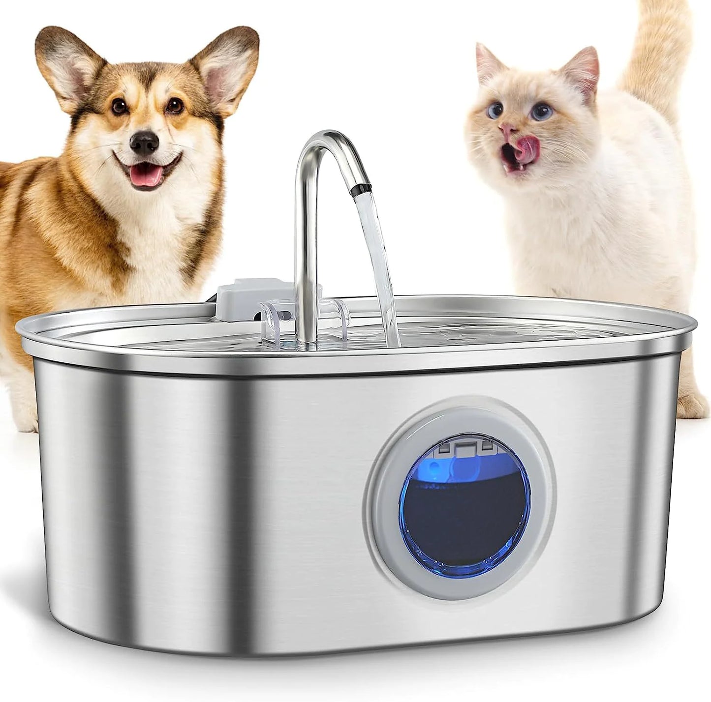Stainless Steel 3.2 Litre Pet Water Dispenser