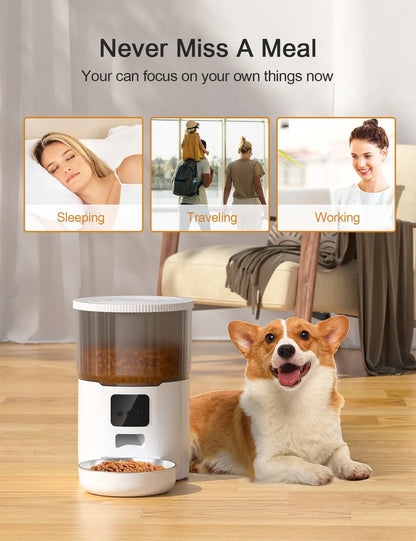 Cat & Dog Smart Automatic Pet Feeder