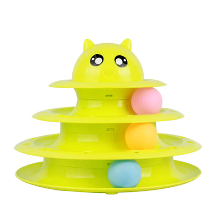 Cat Toy Turntable Ball