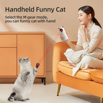 Automatic Infrared Cat Teaser Toy