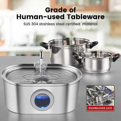 Stainless Steel 3.2 Litre Pet Water Dispenser