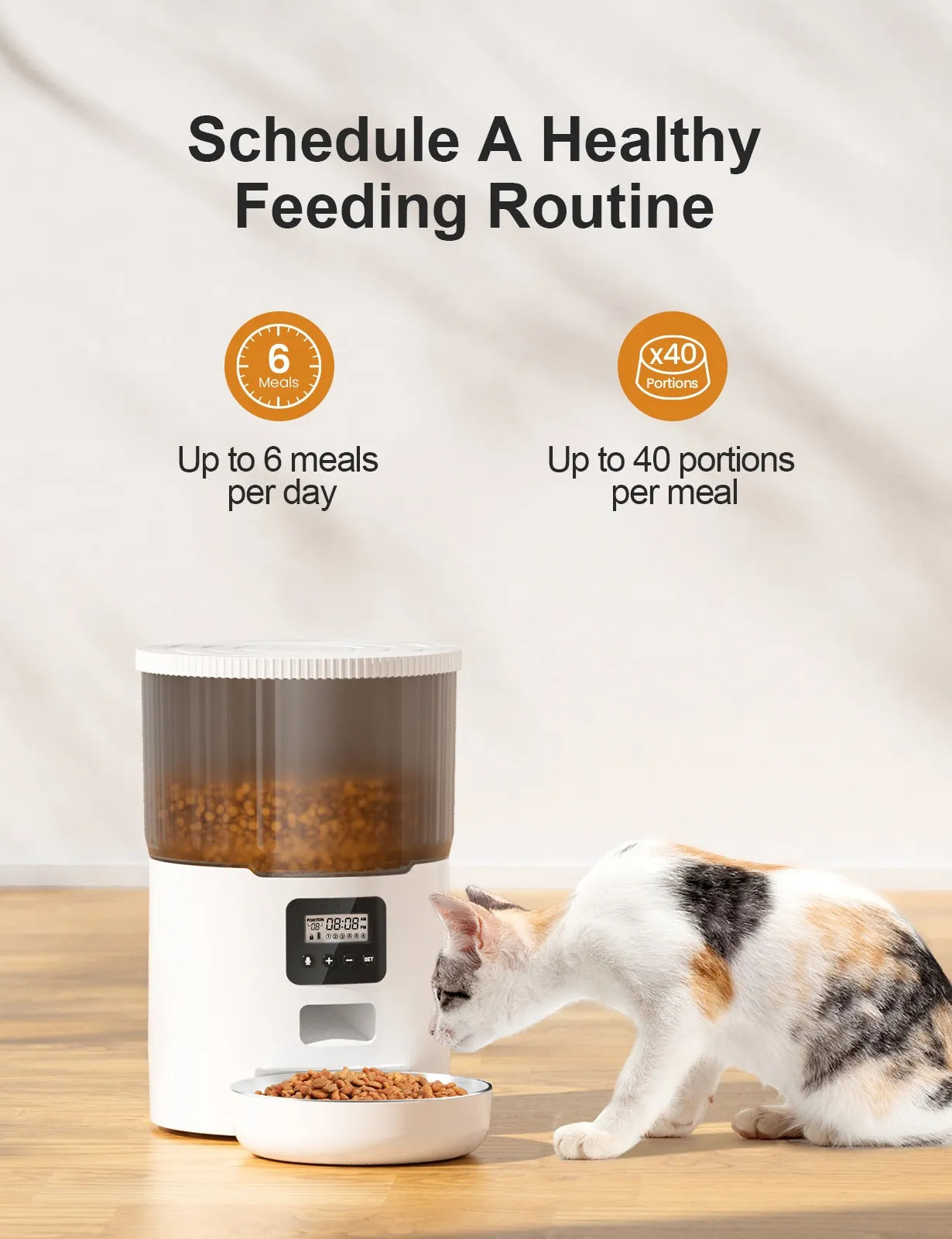 Cat & Dog Smart Automatic Pet Feeder