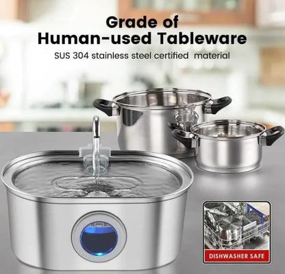 Stainless Steel 3.2 Litre Water Fountain